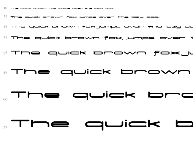 Madeleine font waterfall